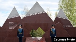 Ржев шаары, кыргызстандык жоокерлерге арналган мемориал