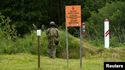 Дзяржаўная мяжа Латвіі, ілюстрацыйнае фота