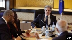 Державний секретар США Ентоні Блінкен бере участь у зустрічі міністрів закордонних справ G7 у Токіо, 8 листопада 2023 року