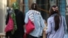 Women without mandatory hijab in Iran
