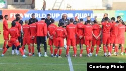 Тренировка сборной Таджикистана