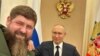 Глава Чечни Рамзан Кадыров и президент России Владимир Путин. Архивное фото из телеграм-канала Кадырова