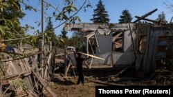 Наслідки російського обстрілу в Білопіллі, серпень 2024 року