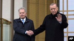 Президенты Финляндии и Турции