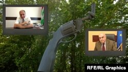 Сергей Шамба и Вахтанг Колбая (коллаж)