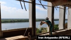 Мінкульт також оновив дані про пошкоджені об’єкти культурної інфраструктури. На фото: Херсонська обласна універсальна наукова бібліотека ім. Олеся Гончара після обстрілу російськими військами, 2023 рік