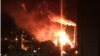 У російському Туапсе після повітряної атаки спалахнув резервуар із бензином