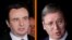 Kosovar Prime Minister Albin Kurti and Serbian President Aleksandar Vucic (combo photo)