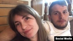 Ярина Чучман-Миньо разом із коханим Іваном