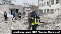 Наслідки російського обстрілу в Сумах, 7 березня 2023 року