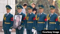 Жолочу Рысбаевди акыркы сапарга узатуу зыйнаты. 2-май, 2024-жыл 