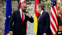 وزرای خارجه آمریکا و بریتانیا در نشست توکیو