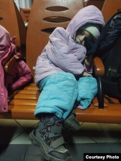 Уляна дорогою до Німеччини