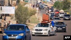 Израил-Палестина согушунан качкандардын кербени. 2023-жылдын октябры. 