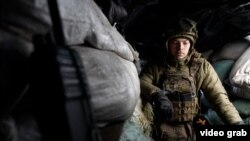 Боєць 12 бригади спецпризначення «Азов» Нацгвардії України з позивним «Менос»