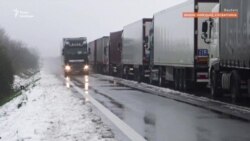 Словацькі далекобійники блокують український кордон