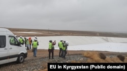 Бишкектин Санитардык жаңы полигону.  Европа Биримдигинин Кыргызстандагы өкүлчүлүгү тараткан сүрөт.
