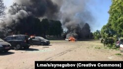 Наслідки російського удару в Золочеві, Харківська область, 1 травня 2024 року, фото ілюстративне