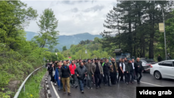 «Տավուշը հանուն հայրենիքի» շարժման քայլերթը դեպի Երևան, 5-ը մայիսի, 2024թ.