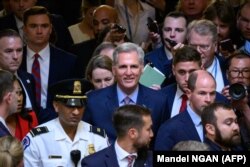 Кевин Маккарти после отстранения от должности спикера Палаты представителей Конгресса США, 3 октября 2023 года