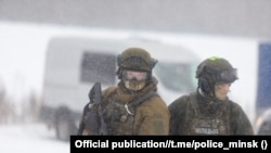 Беларускія сілавікі. Ілюстрацыйнае фота 