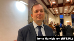 Тимчасовий повірений у справах України у Чехії Віталій Усатий. Прага, Чехія, 10 січня 2024 року