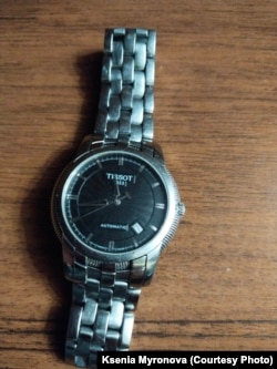 Годинник, який передали Ксенії, коли її чоловік був у полоні