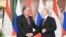Эмомалӣ Раҳмон ва Владимир Путин