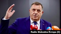 Bosnian Serb leader Milorad Dodik