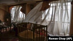 Ռմբակոծված բնակարան Բախմուտում, 15 -ը մարտի 2023 թվական