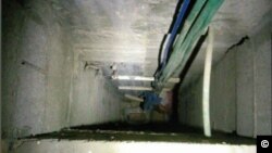 تونل کشف‌شده زیر مسجدی در غزه