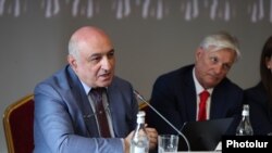 Երևանի մամուլի ակումբի պատվավոր նախագահ Բորիս Նավասարդյանը, 3-ը մայիսի, 2024թ., Երևան