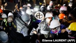 ԱՄՆ - Ցուցարարների և ոստիկանների միջև բախումը Լոս Անջելեսի Կալիֆորնիայի համալսարանում, 2-ը մայիսի, 2024թ․