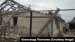 Зарічне. Зруйнований 3 листопада ракетним ударом будинок