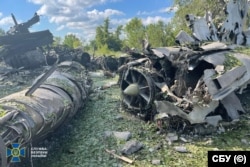 Наслідки обсстрілу Росією аеродррому Канатове на Кіровоградщині