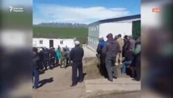 Маралды ауылы алтын зауытына тағы қарсы шықты. Ауылға арнайы жасақ кірді