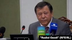 Tajik Interior Minister Ramazon Rahimzoda (file photo)