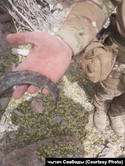 Аскепак, якім быў паранены парамедык «Кроп»