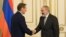Armenia - Prime Minister Nikol Pashinian meets Sergei Naryshkin, head of Russia's Foreign Intelligence Service Sergey, Yerevan, July 18, 2022.
