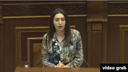 Заместитель министра юстиции Арпине Саргсян