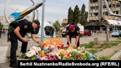 Наслідки ракетного обстрілу центру Вінниці. Вінниця, 15 липня 2022 року