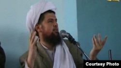 Tohir Yuldash speaks to followers in undated photo.