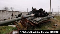 Розбита військова техніка на вулицях звільненого Херсону, ілюстраційне фото