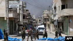 «نیروهای سوریه دموکراتیک» در منبج