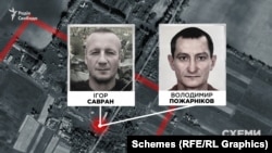 Місце, де знайшли тіла Ігоря Саврана та Володимира Пожарнікова
