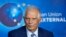 Belgium - European Union foreign policy chief Josep Borrell speaks during a media conference in Brussels, August 18, 2022.