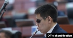 Kyrgyzstan - Parliament deputy Dastan Bekeshev