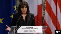 Париждин мэри Анн Идальго. 16-январь, 2015-жыл.