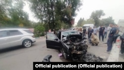 Чүй облусундагы кырсык болгон жер. 20-август, 2021-жыл. 