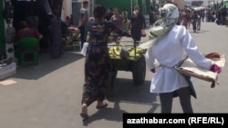 Turkmenistan. A market in Ashgabat